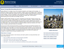 Tablet Screenshot of booneenergy.com